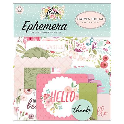 Carta Bella Flora No.3 Die Cuts - Ephemera